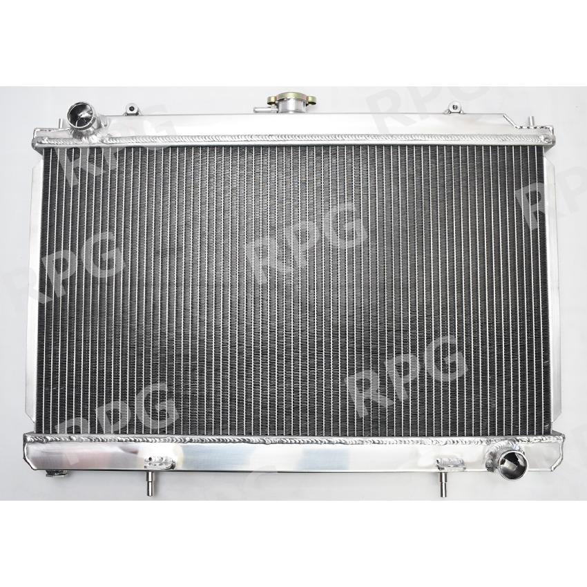 3層 52MM アルミ ラジエーター シルビア SR20DET S14 S15 : ゼウス