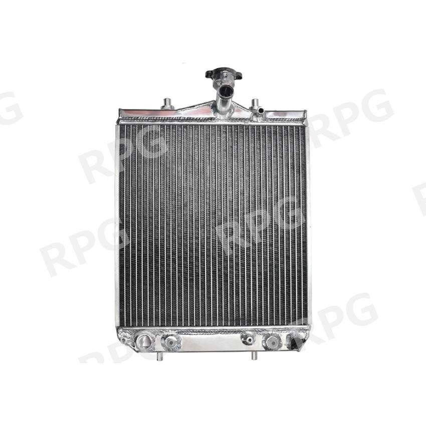 2層 50MM アルミ ラジエーター コペン L880K A/T M/T : ゼウス