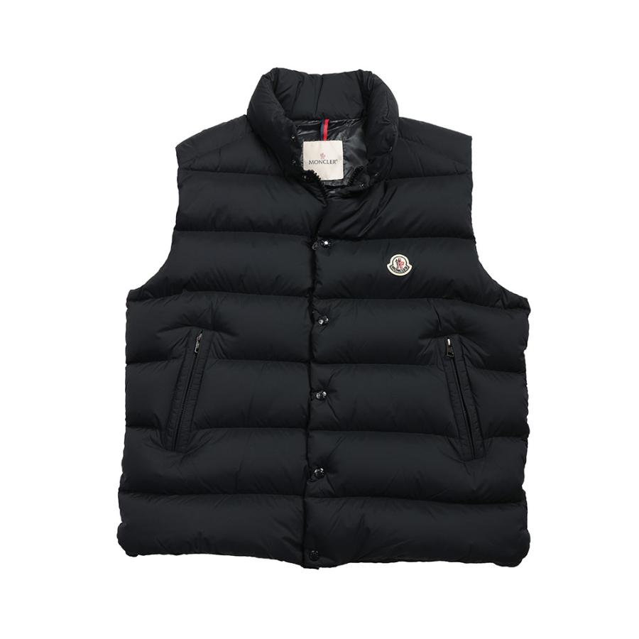 MONCLER（モンクレール） ダウン ベスト メンズ ロゴ マット