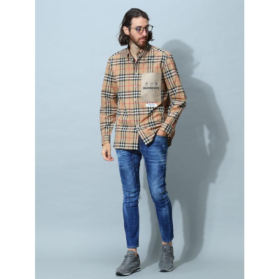 BURBERRY（バーバリー） シャツ ブランド 長袖シャツ チェックシャツ