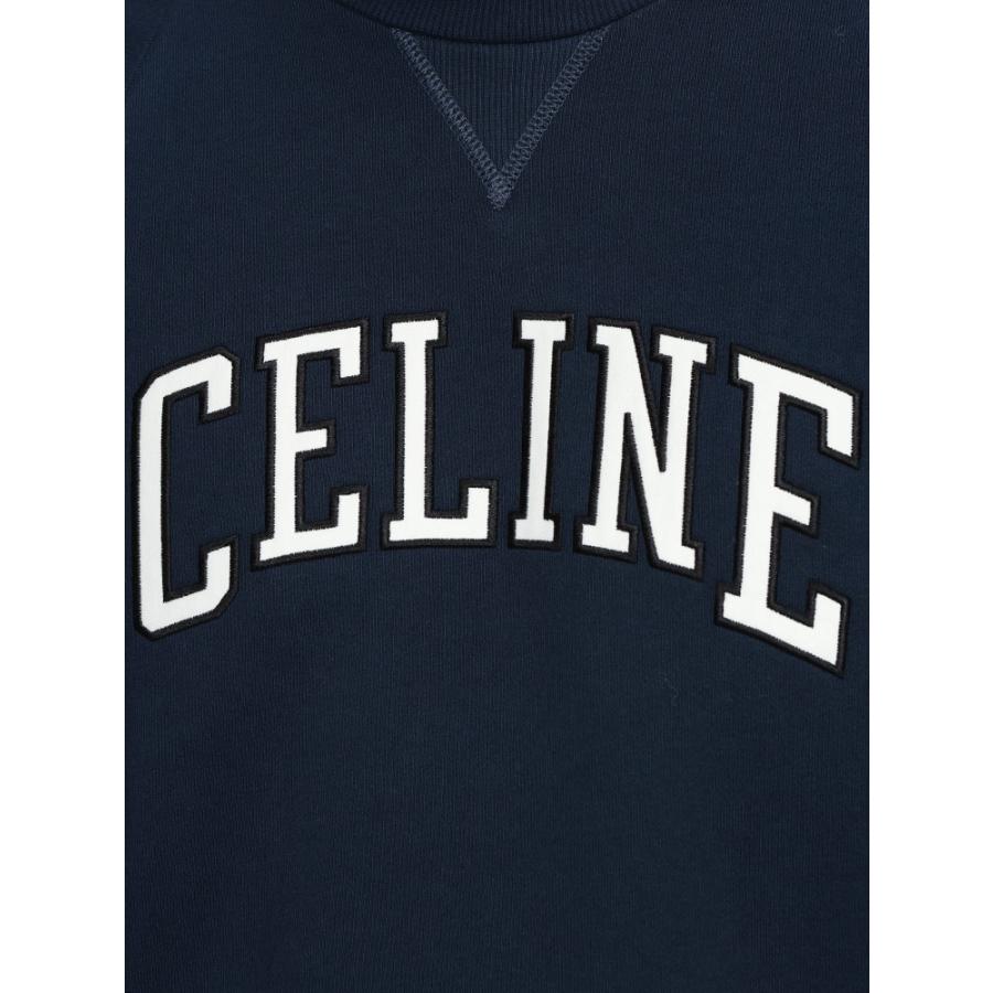 CELINE（セリーヌ） スウェット トップス コットンフリース ロゴ