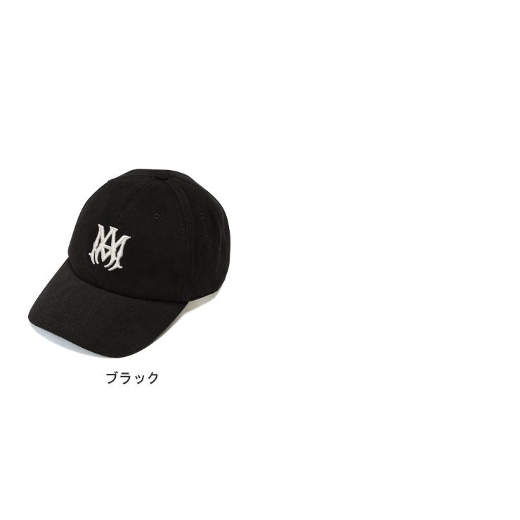 AMIRI（アミリ） キャップ メンズ ロゴ 刺繍 レザーバックル ベース