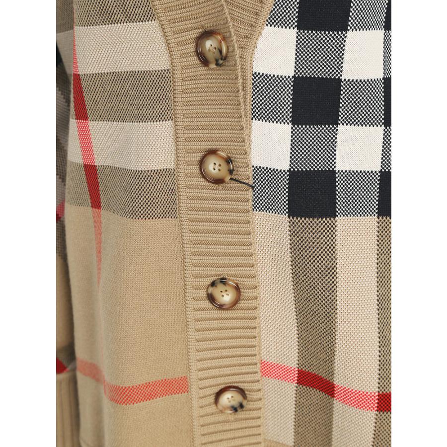 BURBERRY（バーバリー） カーディガン レディース チェック ウール