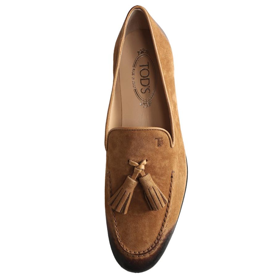 TOD'S（トッズ） スウェード タッセル ローファー メンズ