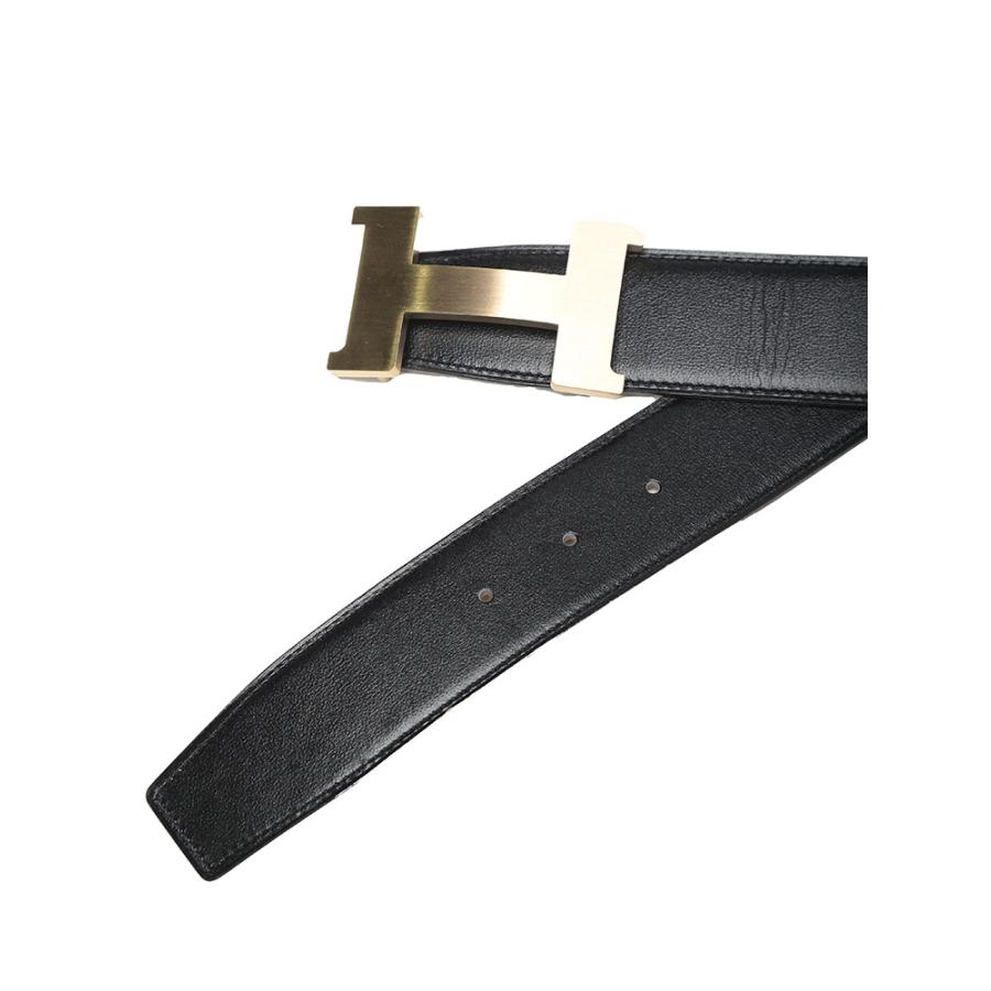 HERMES（エルメス） リバーシブル レザー ピンバックルベルト メンズ