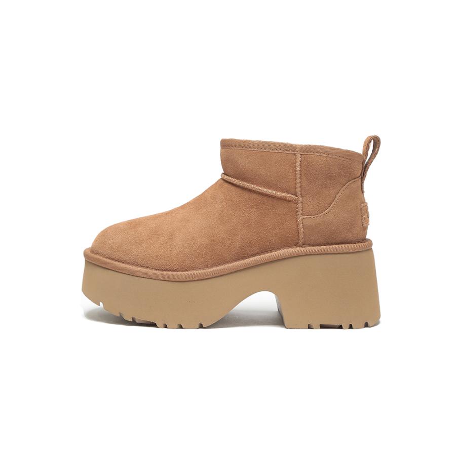 UGG（アグ） スエード 厚底 ムートンブーツ Classic Ultra Mini New