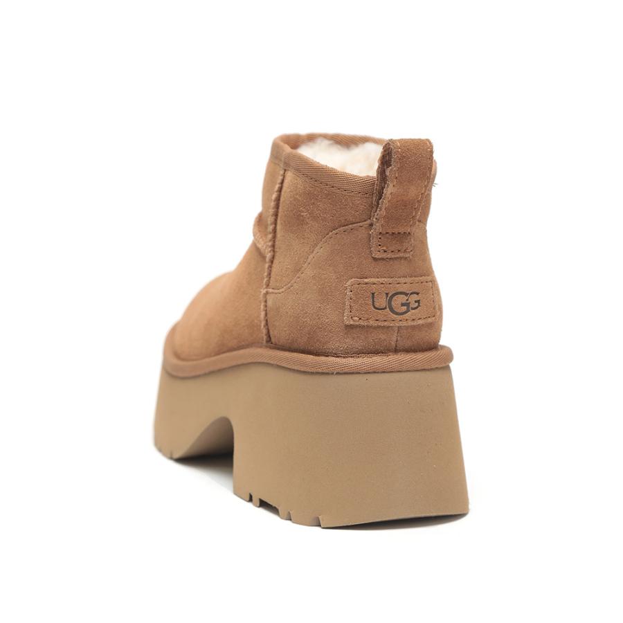 UGG（アグ） スエード 厚底 ムートンブーツ Classic Ultra Mini New