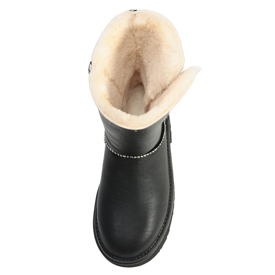 UGG（アグ） ブーツ ショート ムートンブーツ エスミーレザーブーツ
