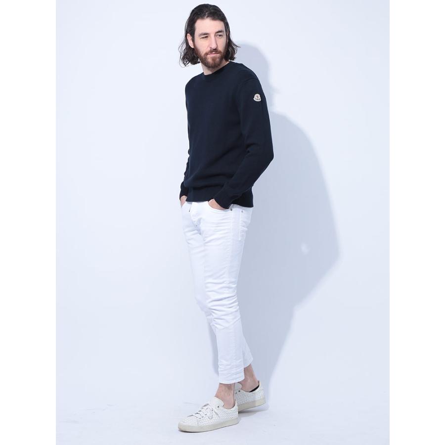 MONCLER（モンクレール） ニット メンズ 袖ワッペン クルーネック