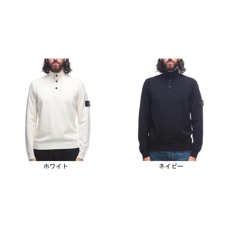 STONE ISLAND（ストーン アイランド） メンズ ハーフボタン ニット