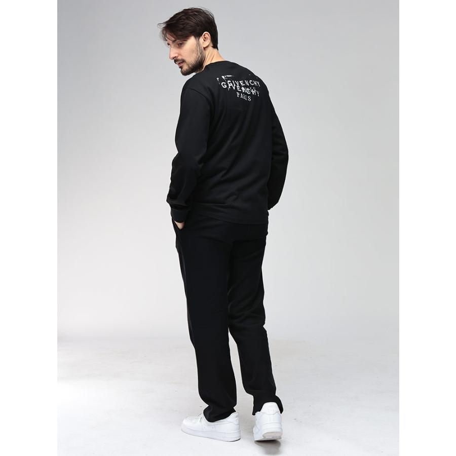 GIVENCHY（ジバンシィ） ロンT メンズ ロゴ スタンプ プリント 長袖