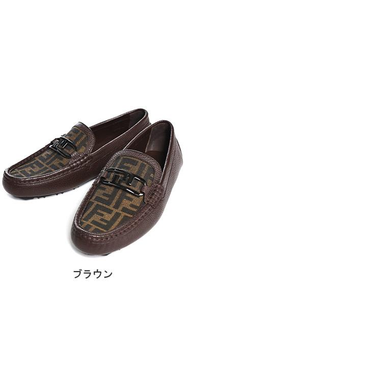 FENDI（フェンディ） レザー FFジャガード オーロック ドライビング