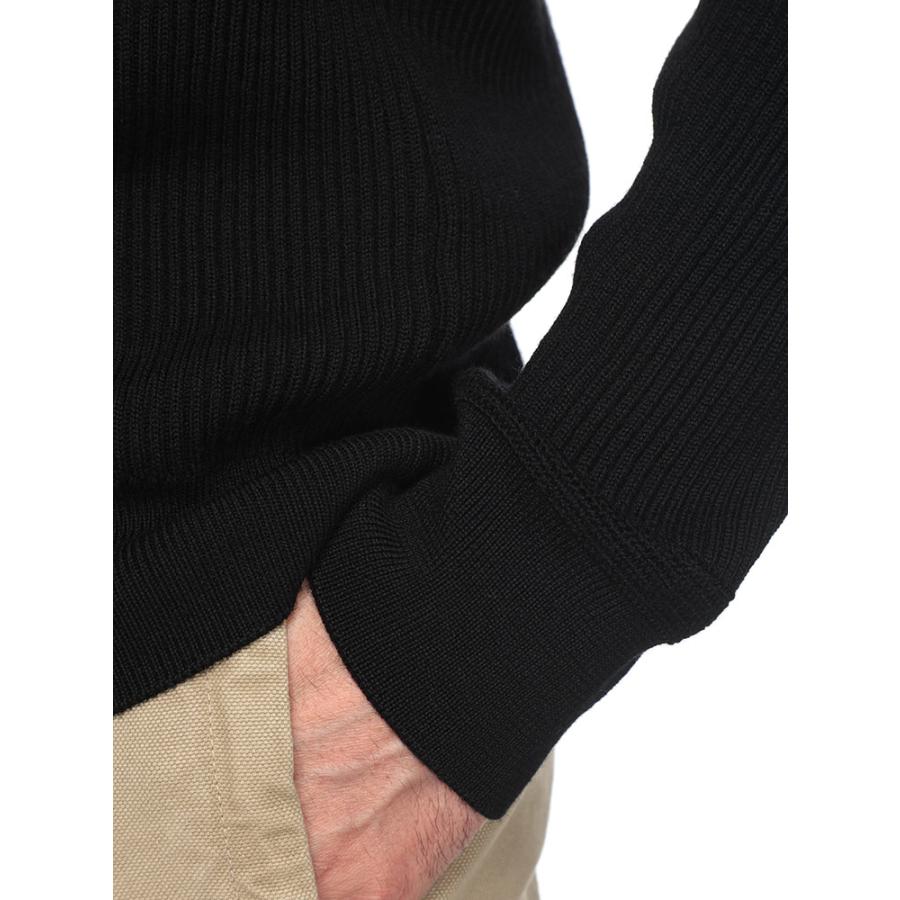 STONE ISLAND（ストーン アイランド） ウール リブ編み フルジップ