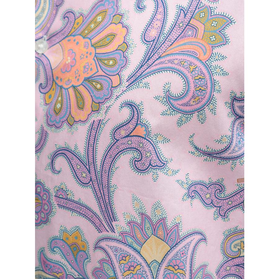 ETRO（エトロ） 綿100％ ペイズリー柄 長袖 シャツ メンズ