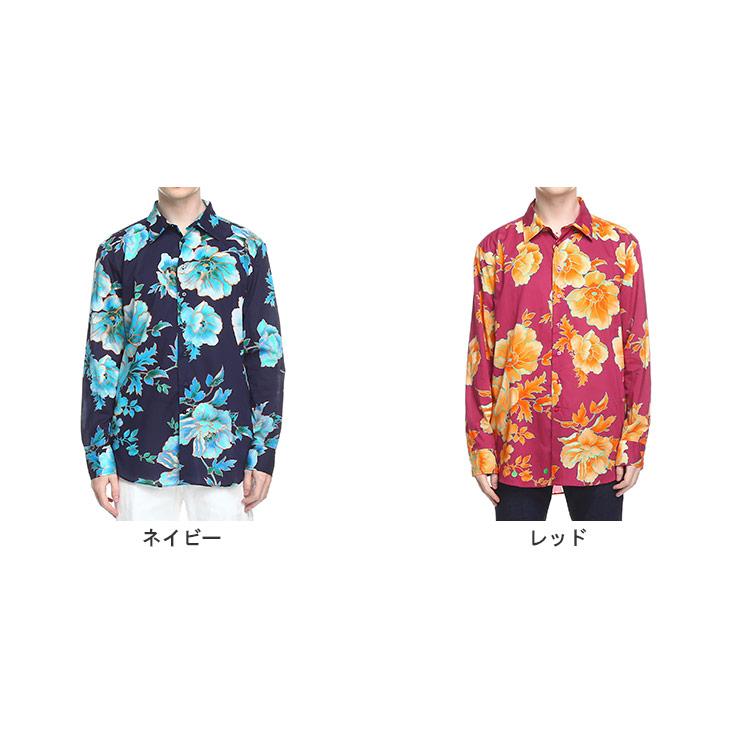 ETRO（エトロ） シャツ メンズ カジュアルシャツ 綿100％ 花柄 長袖 総