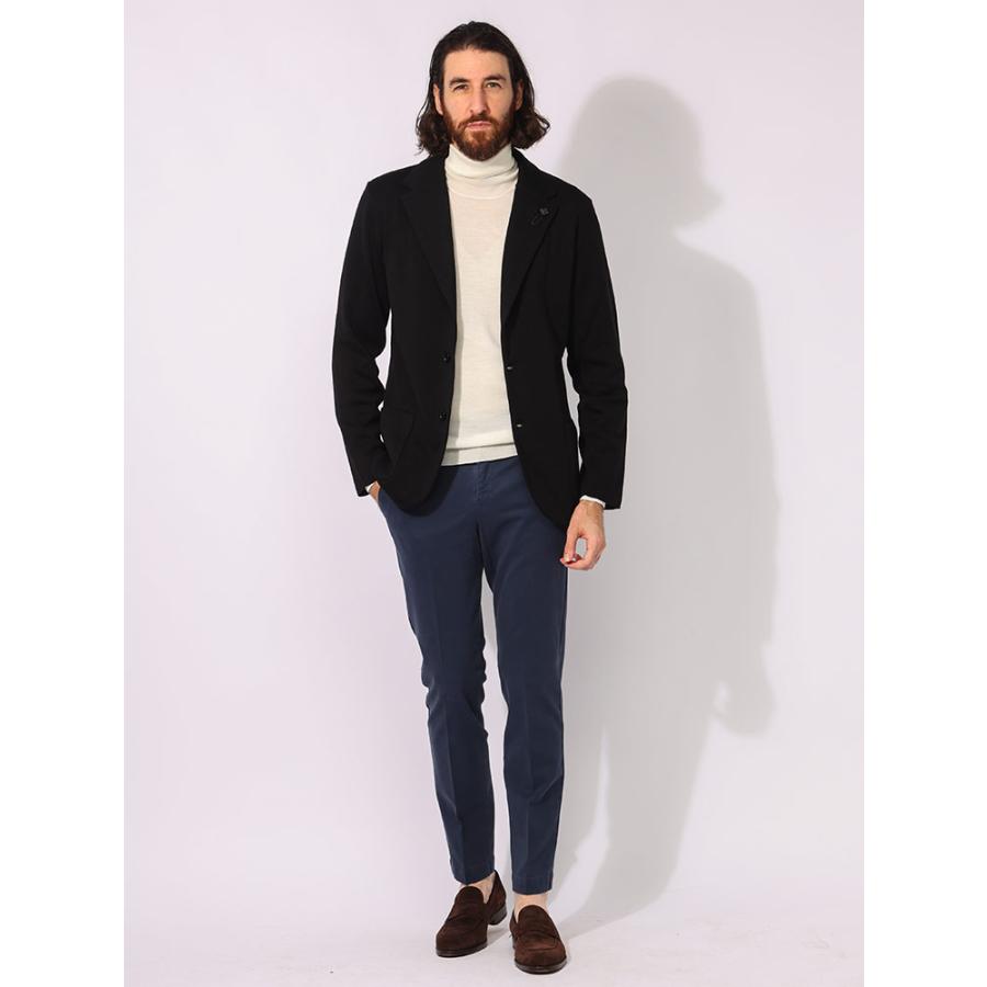 LARDINI（ラルディーニ） ウール シングル ニットジャケット メンズ