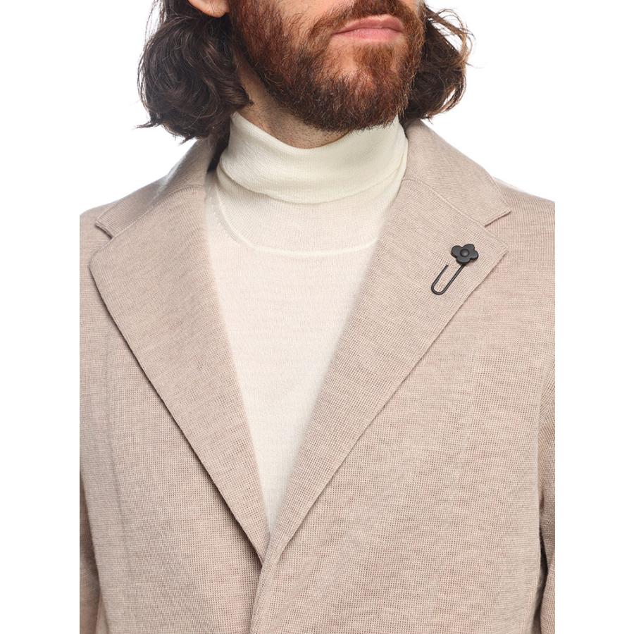 LARDINI（ラルディーニ） ウール シングル ニットジャケット メンズ