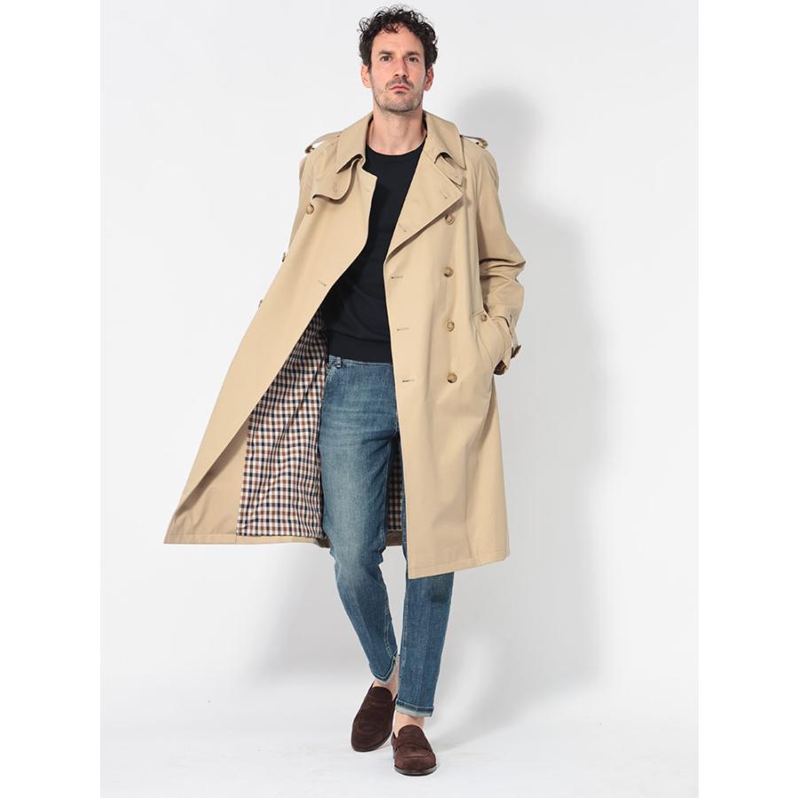 Aquascutum（アクアスキュータム） 総裏チェック ウエストベルト