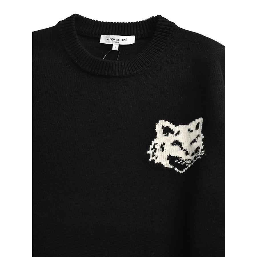 MAISON KITSUNE（メゾン キツネ） ウール クルーネック セーター