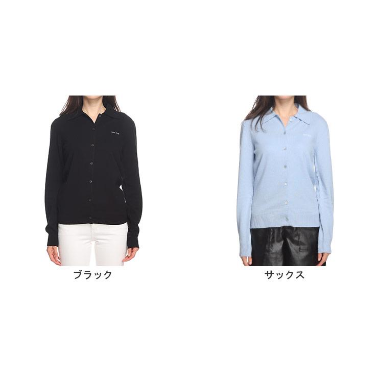 miu miu（ミュウミュウ） カーディガン レディース カシミヤ 襟付き