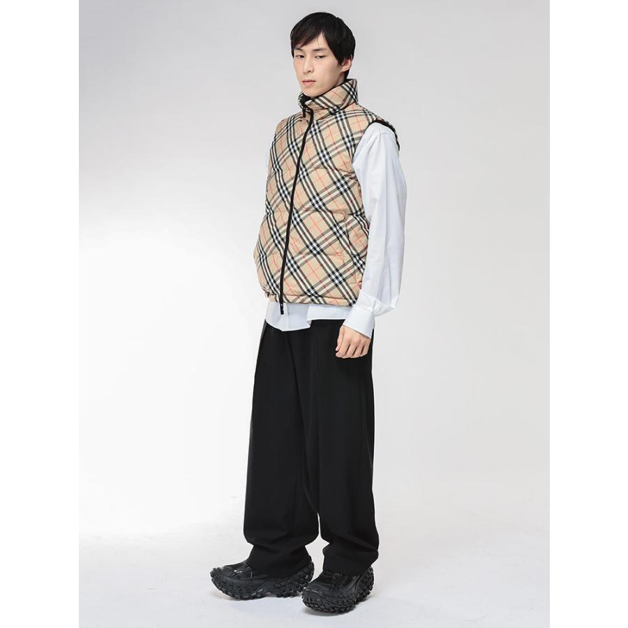 BURBERRY（バーバリー） ダウン ベスト メンズ ロゴ リバーシブル