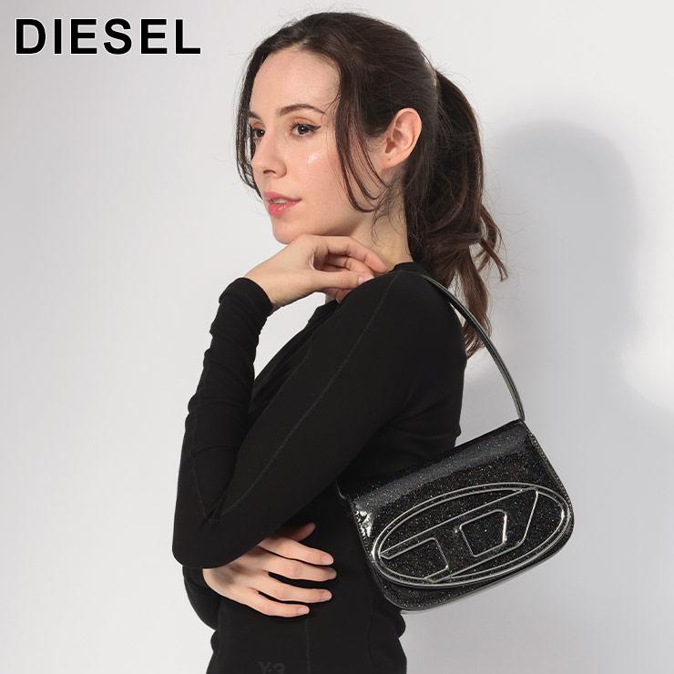 DIESEL（ディーゼル） ハンドバッグ レディース グリッター Dロゴ 2WAY