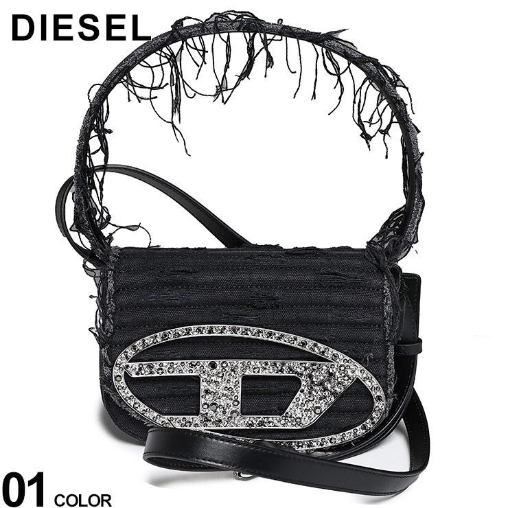 DIESEL（ディーゼル） フリンジディテール ストーンロゴ 2WAY
