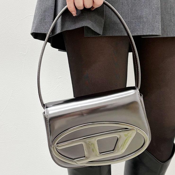 DIESEL（ディーゼル） バッグ レディース オーバルD ハンドバッグ 2WAY