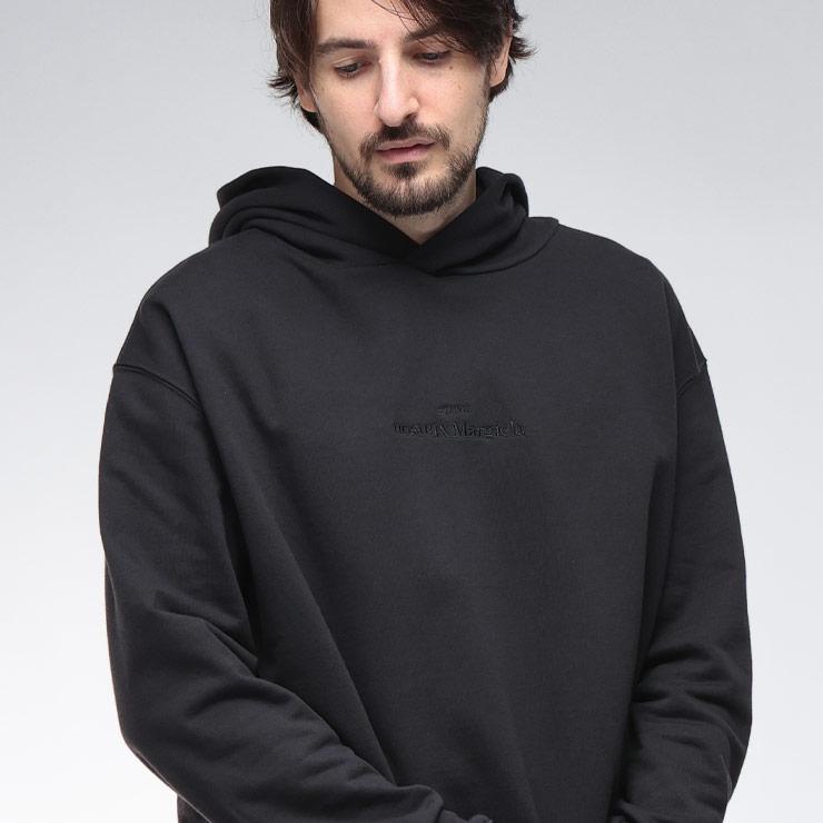 Maison Margiela（メゾンマルジェラ） フーディ トップス 反転ロゴ刺繍