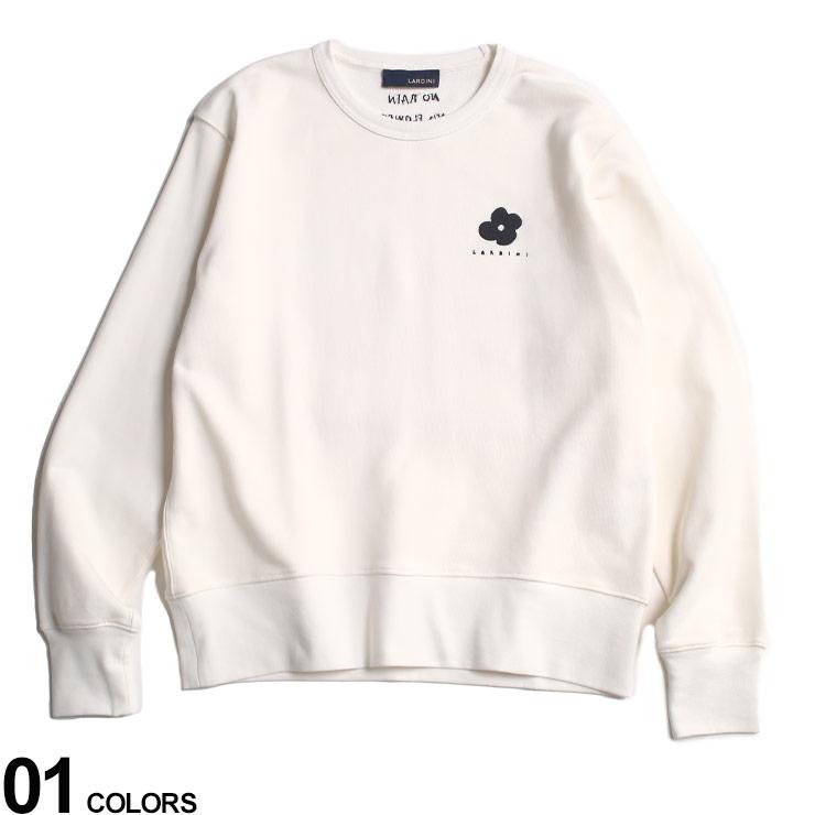 LARDINI（ラルディーニ） トレーナー メンズ スウェット ロゴ クルー