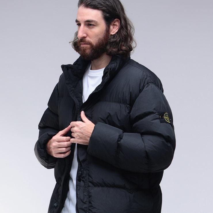 STONE ISLAND（ストーン アイランド） ダウン メンズ リサイクル