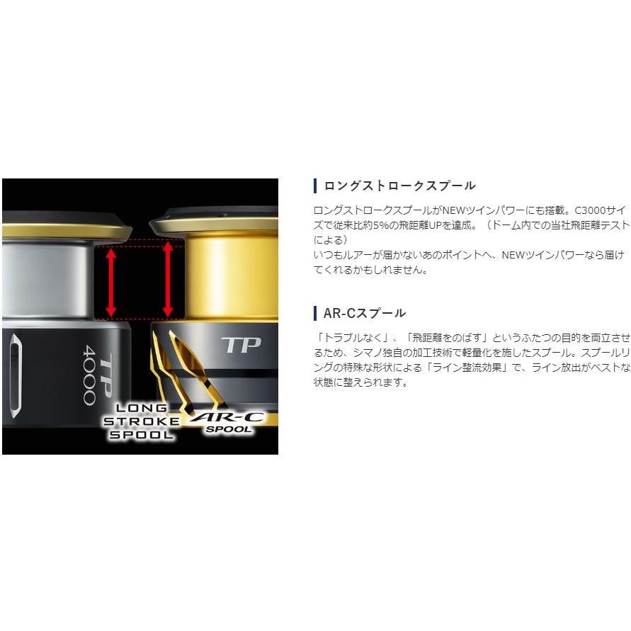 シマノ（SHIMANO） 20 ツインパワー C2000S / スピニングリール