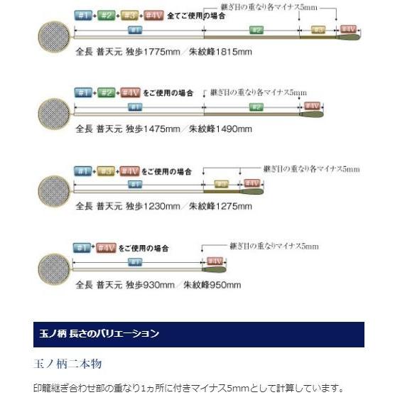 シマノ（SHIMANO） 普天元 独歩 玉ノ柄二本物 / どっぽ へら竿