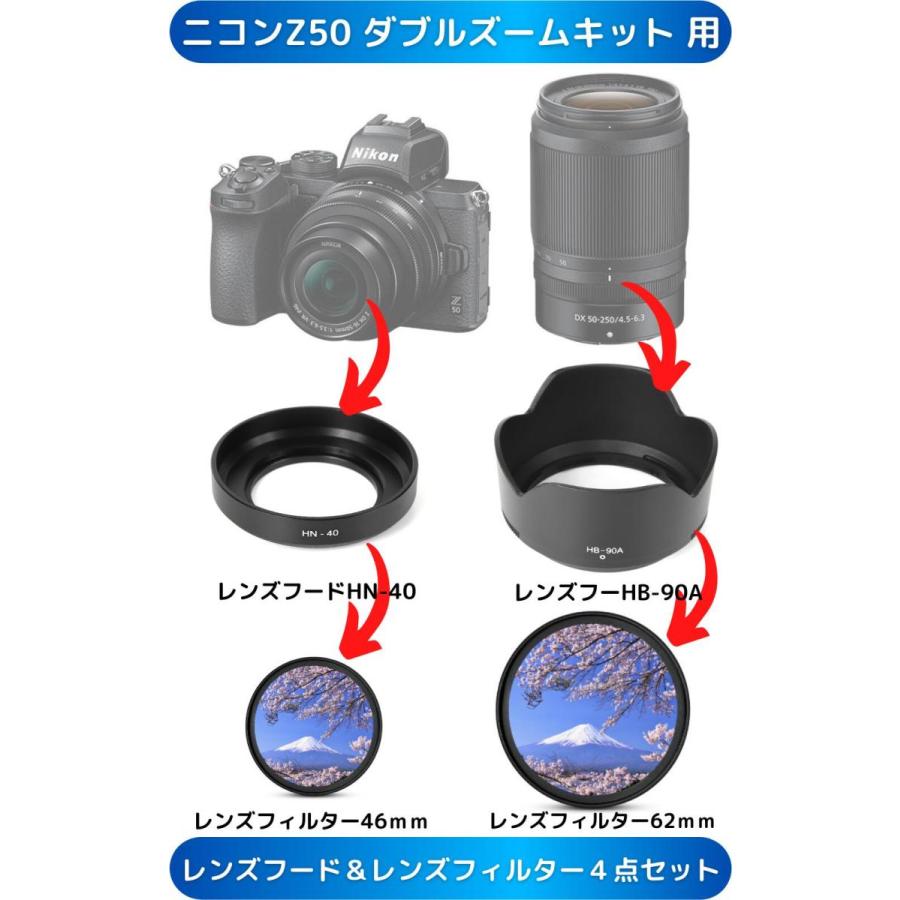 Nikon ミラーレス一眼レフカメラ ニコンZ50 ダブルズームキット 用