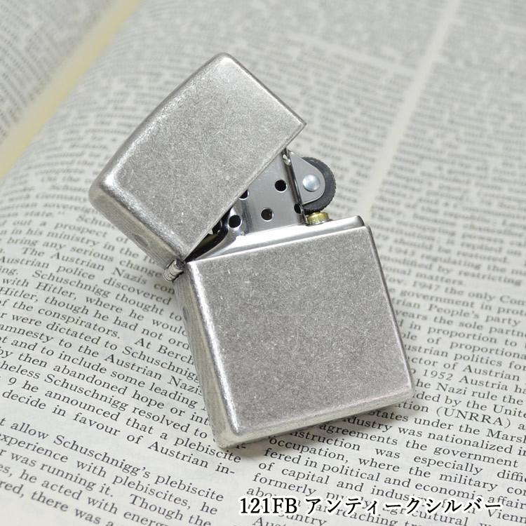 ZIPPO（ジッポー） ジッポーライター #121FB Antique Silver