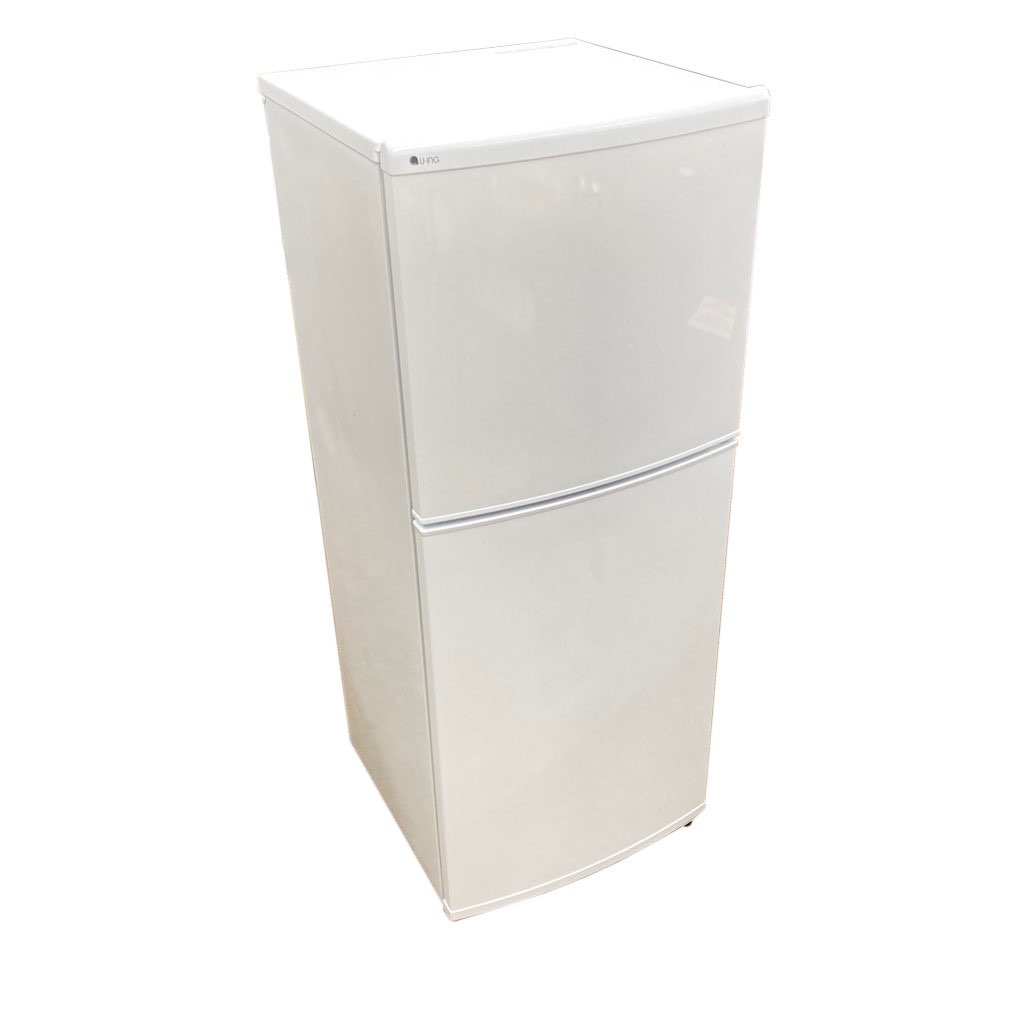 ユーイング 2ドア電気冷凍冷蔵庫 UR-F140J（W）ホワイト 冷蔵庫 - 最