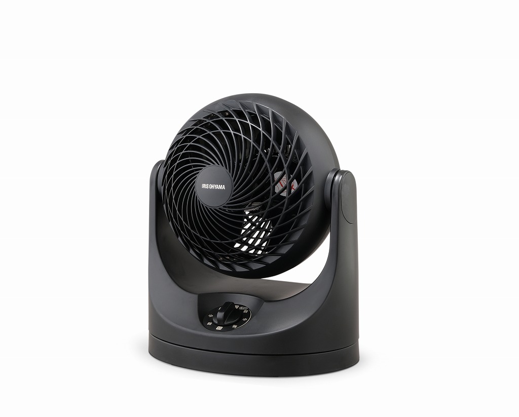 IRIS OHYAMA サーキュレーターアイ DC JET 15cm ブラック KCF-SDCC151T