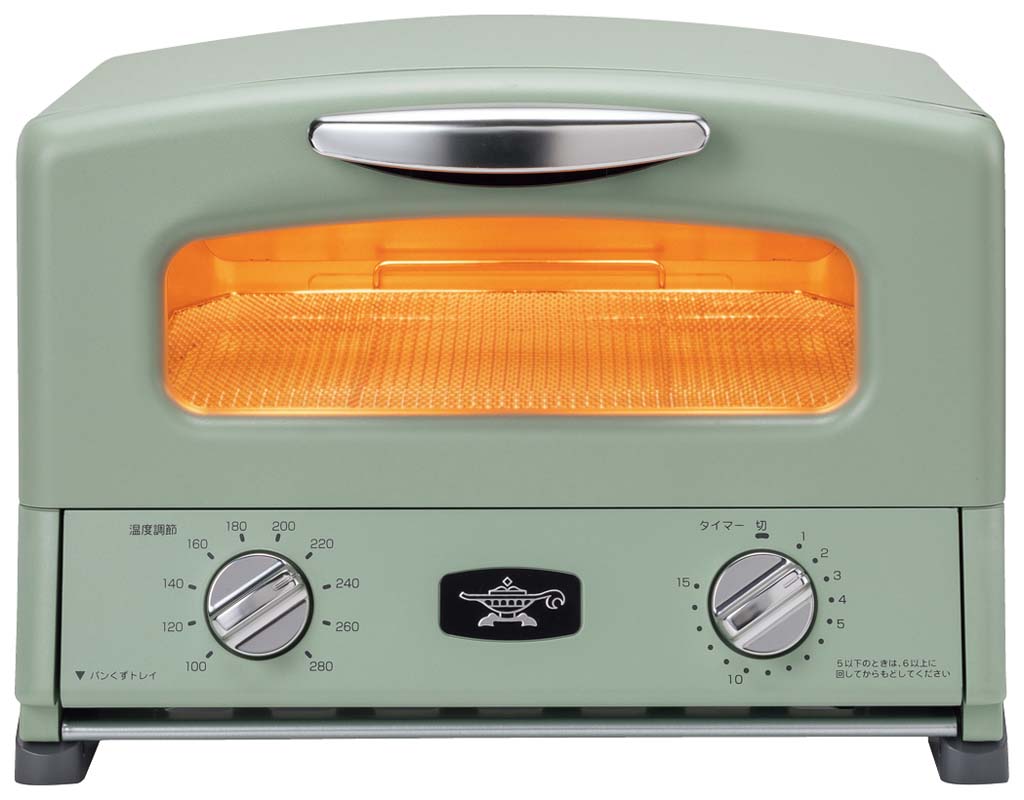 アラジン グラファイト グリル＆トースター AGT-G13B G （グリーン