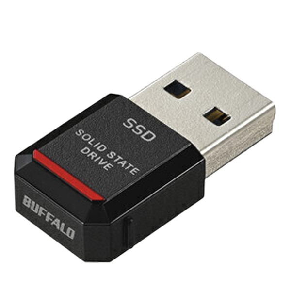 BUFFALO SSD-PG2.0U3-BC/D [SSD-PG-C/Dシリーズ 2TB ブラック] 外付け