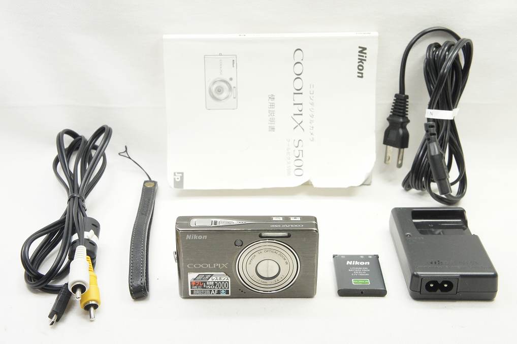 ニコン クールピクス COOLPIX S500（シルバー） コンパクトデジタル