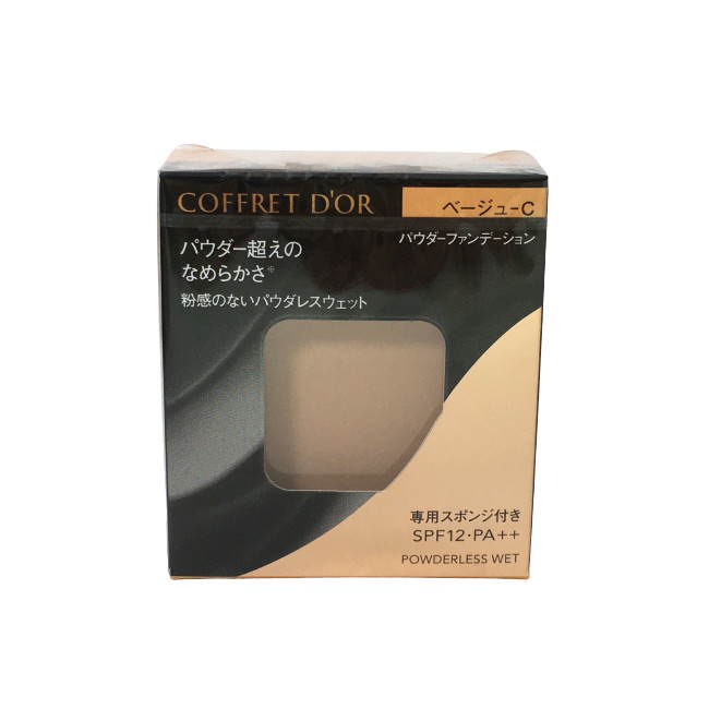 Kanebo コフレドール パウダレスウェット オークルC レフィル COFFRET