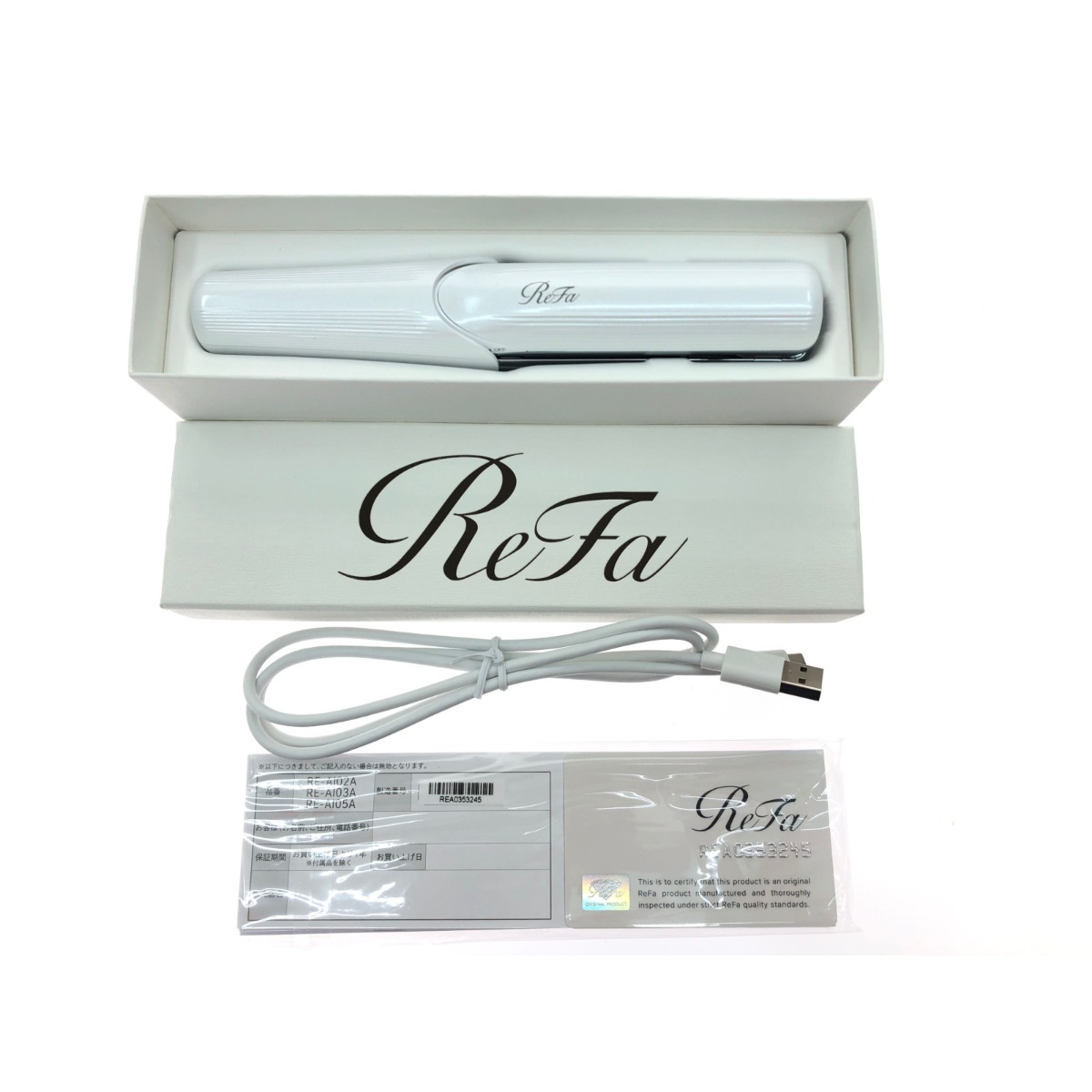 ReFa リファ ビューテック フィンガーアイロン RE-AI02A（ホワイト