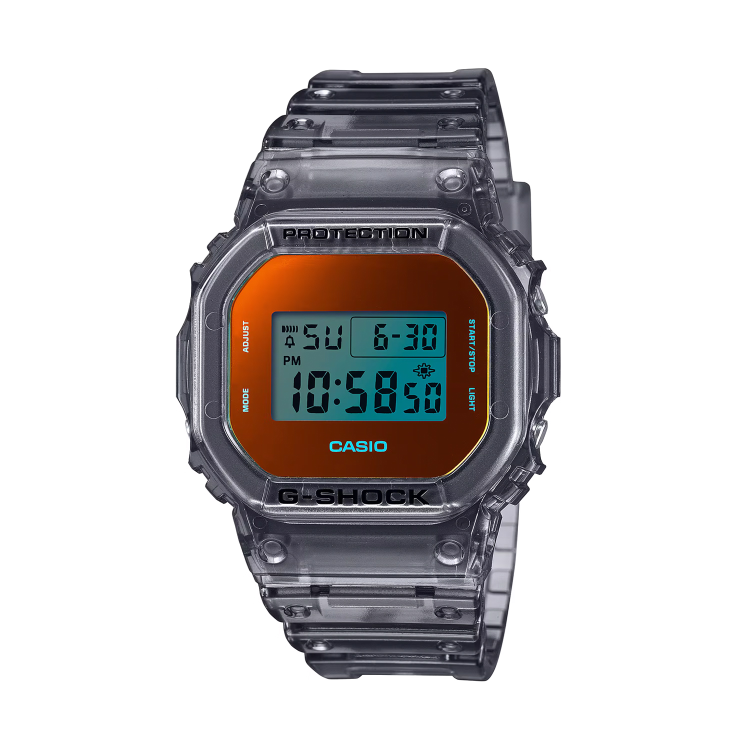 CASIO G-SHOCK DIGITAL 5600 SERIES DW-5600TLS-8JF（グレースケルトン