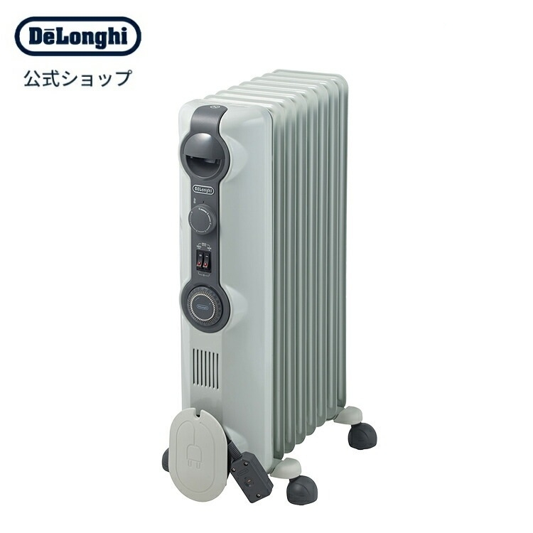 DeLonghi オイルヒーター H77015EFSN-BK 1500W DeLonghi オイル