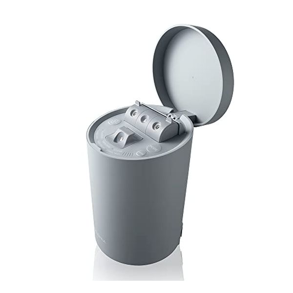 SALONIA SALONIA ピュアブライトスチーマー グレー スチーマー - 最