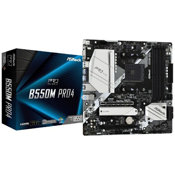 ASRock B550M Pro4 PCパーツマザーボード - 最安値・価格比較 - Yahoo