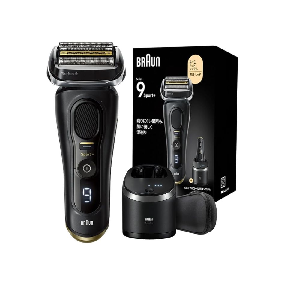 BRAUN シリーズ9 Sport＋ 9360cc 電気シェーバー 6in1自動アルコール