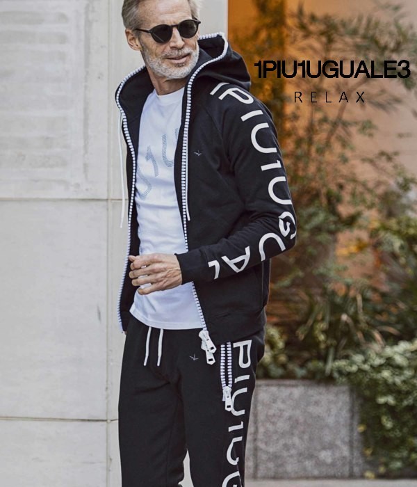 ビッグファスナー セットアップ 上下セット 1PIU1UGUALE3 RELAX