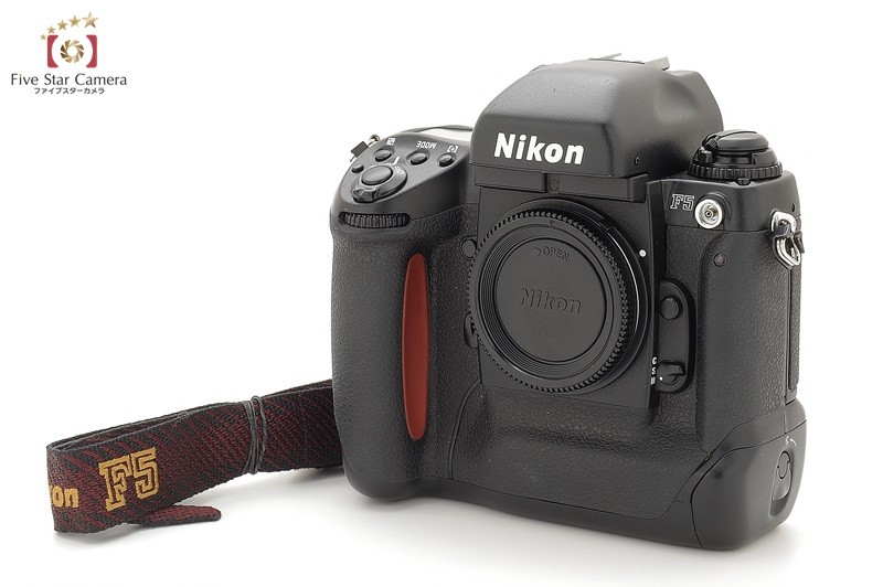 美品 NIKON F5 本体 ストラップ付 フィルムカメラ モルト良好 M849 美