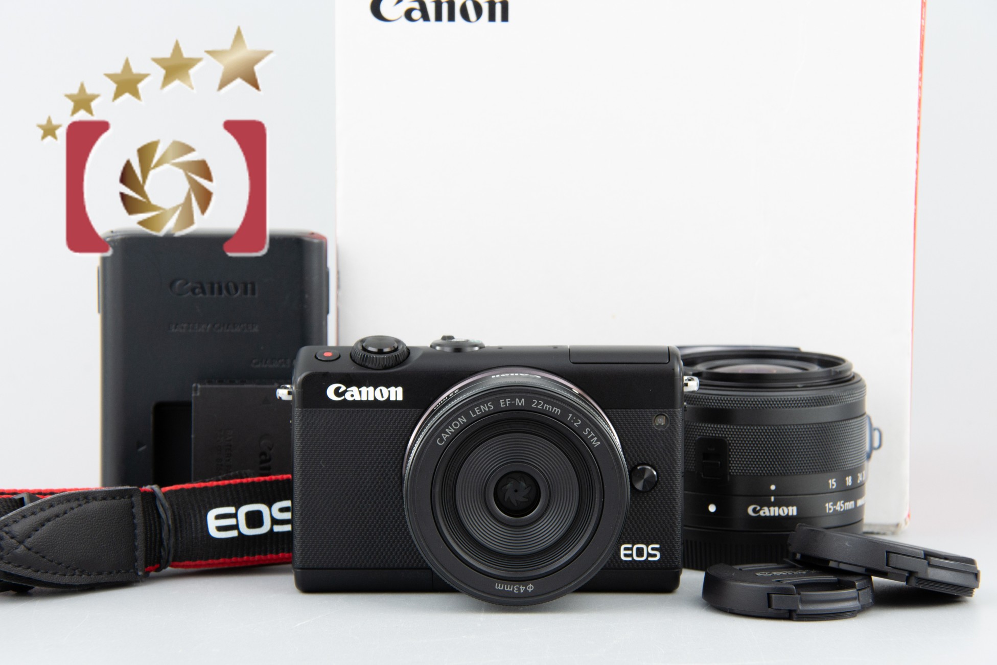 キヤノン EOS M100 ダブルズームキット（ブラック） ミラーレス一眼